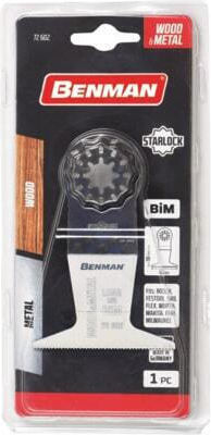 Benman Multitool Klinge für Holz und Metall - 55x28mm 72610