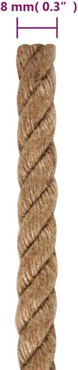 vidaXL Seil mit Durchmesser 8mm und Länge 25m