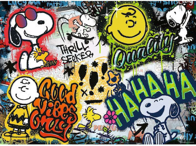 Peanuts Graffiti Puzzle 2D 500 Bucăți