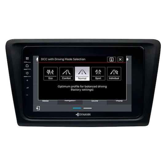 Dynavin Ηχοσύστημα Αυτοκινήτου για Skoda Rapid 2013-2017 (Bluetooth/USB/WiFi/GPS/Apple-Carplay/Android-Auto)