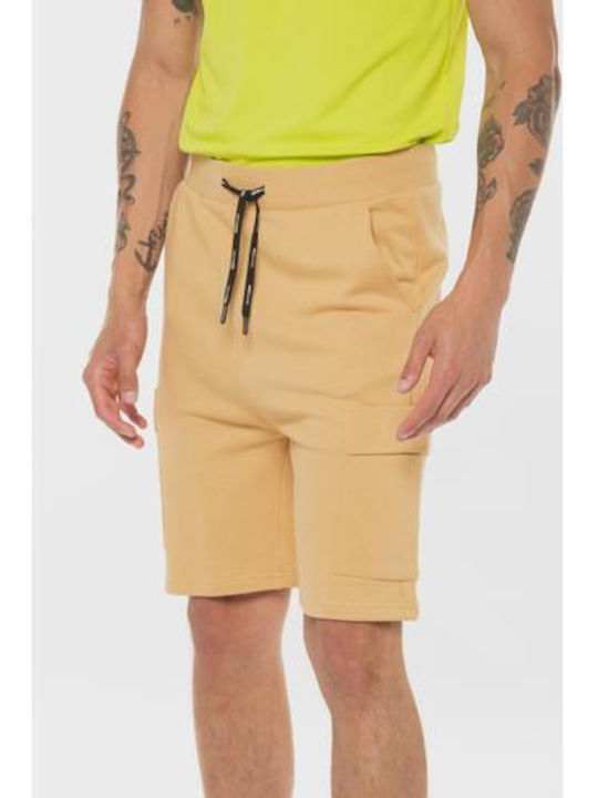 Tom Tailor Men's Shorts Cargo Brown