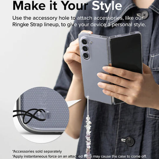 Ringke Slim Back Cover Silicone Black (Galaxy Z Fold5)