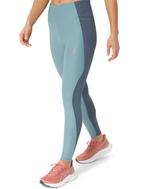 ASICS Women's Cropped Running Legging Blue