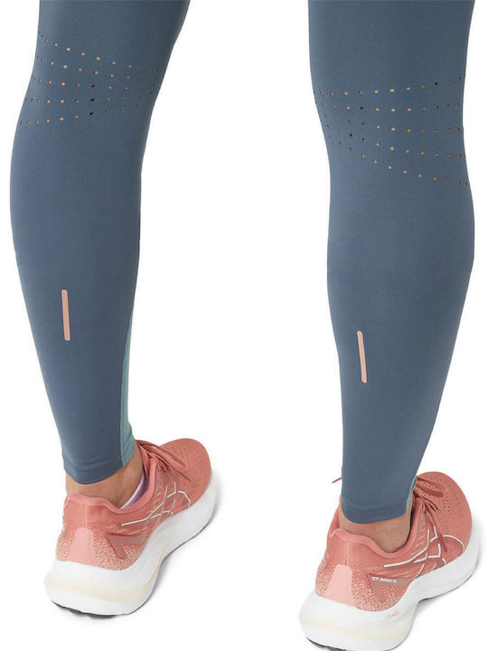 Nagino Leggings Pentru Alergare Colanți Lung Albastru