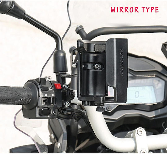 Motowolf Metalică Bază Suport Pentru Pahare De Motocicletă Reglabilă Motowolf Original Υ2