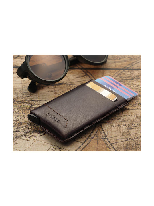Men's Wallet Cards with RFID Brown