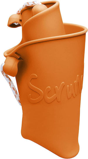Scrunch Beach Bucket made of Silicone Purple