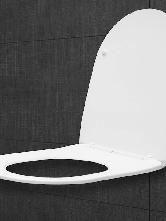 ECD Germany Wandhängende Toilette Weiße