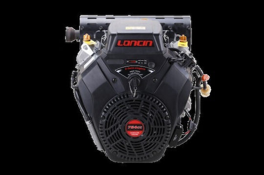 Loncin Motor pe benzină 764cc 25.5hp Ax Orizontal cu Pană