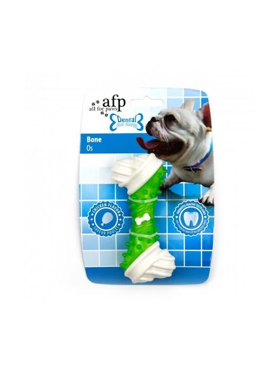 All For Paws Dental Wish Bone Пластмаса Игра Кокал Куче с Вкус Пилешко 1бр