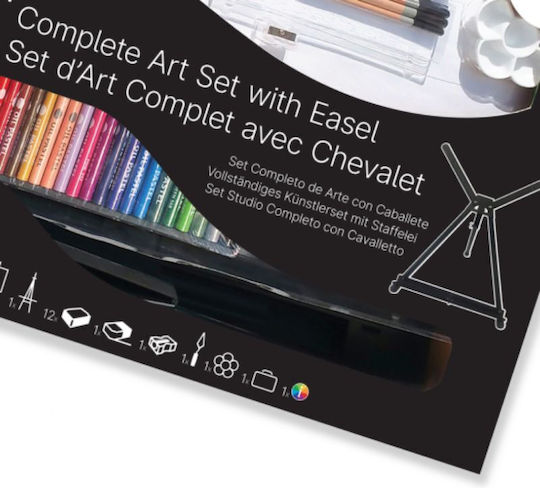 Daler Rowney Complete Art Σετ Ζωγραφικής σε Βαλιτσάκι 58x45cm 96τμχ