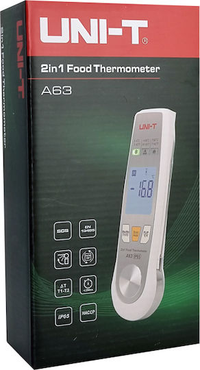 Uni-T Infrared Thermometer 0°C to 300°C with Distance Ratio 8:1 A63
