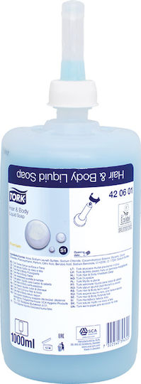Tork Hair and Body Κρεμοσάπουνο Χεριών 1lt 420601