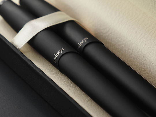 Pularys Σετ Στυλό Rollerball Γκρι