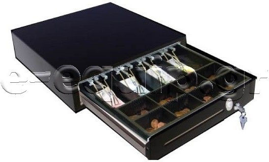 ICS EC-350 Sertar de Numerar cu 8 Sertare de Bani și 4 Compartimente pentru Bancnote 35x40x10cm