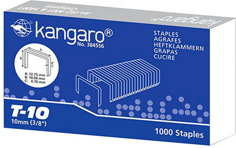 Kangaro Σύρματα Συρραπτικού No.10 1000τμχ 312.02.6010