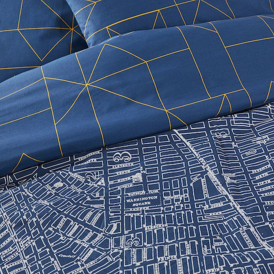So'Home Υπέρδιπλη 220x240cm Μπλε
