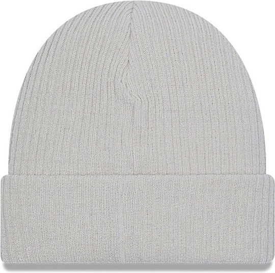 Knitted Beanie Cap Beige