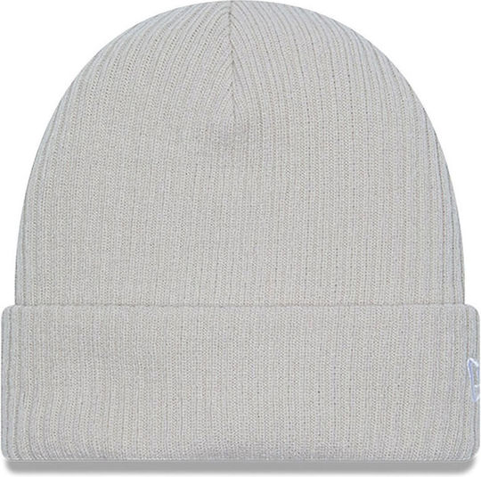 Knitted Beanie Cap Beige