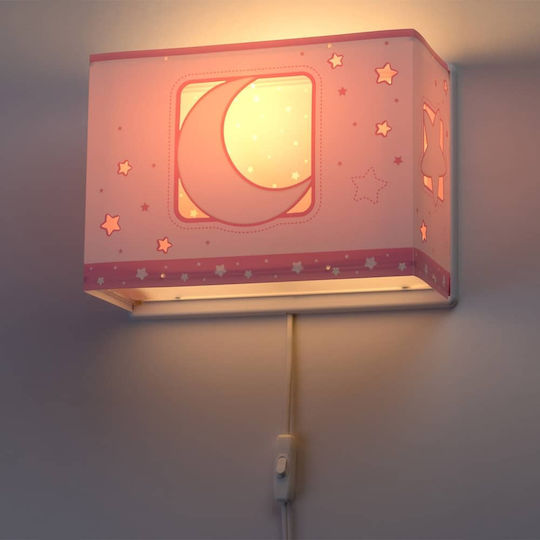 Ango Lumină de perete pentru copii Plastic Moon