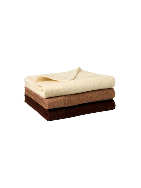 Malfini 70x70cm Beige Body Towel 450gsm