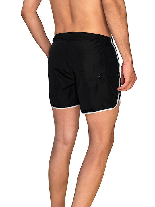 3Guys Herren Badebekleidung Shorts Schwarz