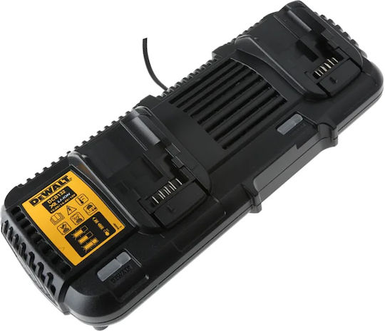 Dewalt Φορτιστής Μπαταριών Εργαλείου 10.8-18V Λιθίου XR Flexvolt Διπλός