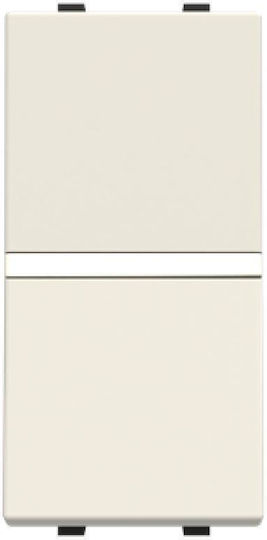 Abb Abb Recessed Wall Switch Single Without Frame White