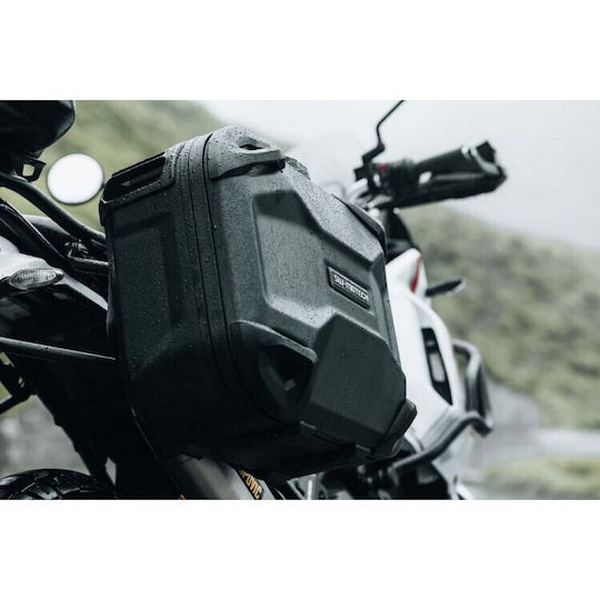 SW-Motech Motorcycle Hard Side Case 33lt in Black Colour