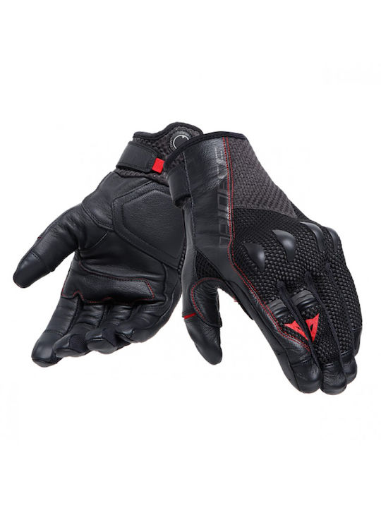 Dainese Karakum Ergo Tek Καλοκαιρινά Ανδρικά Γάντια Μηχανής Μαύρα