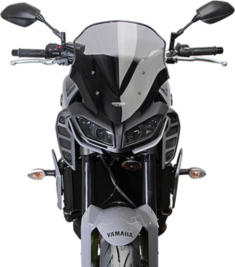 MRA Motorcycle Windshield & Windscreen Tinted Visor for Yamaha MT-09
