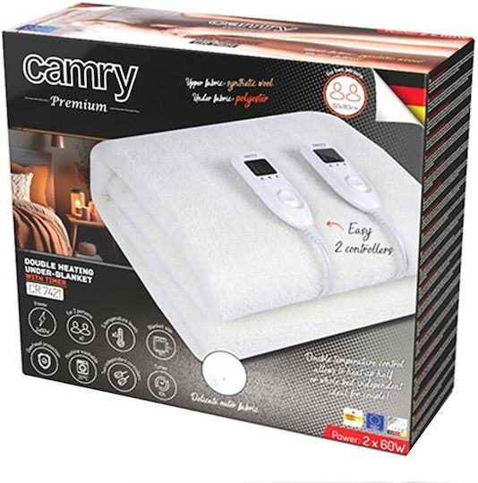 Camry Weiß 120W 80x160cm
