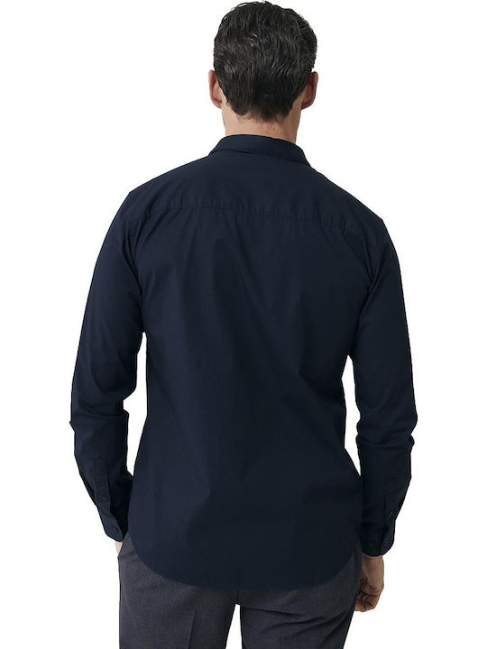 Long-sleeved Shirt Navy Blue