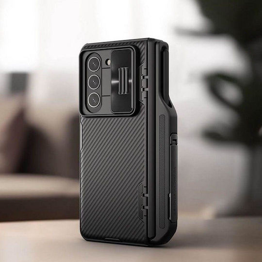 Nillkin Camshield Pro Umschlag Rückseite Kunststoff Schwarz (Galaxy Z Fold5)