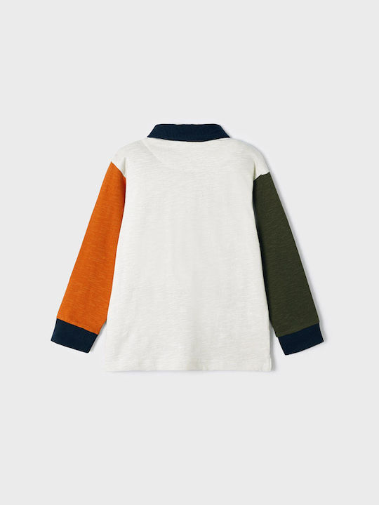 Mayoral Kids Polo Long Sleeve Multicolour