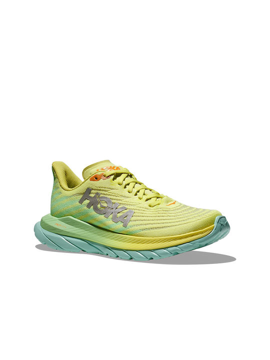 Hoka Mach 5 Sport Shoes Running Yellow