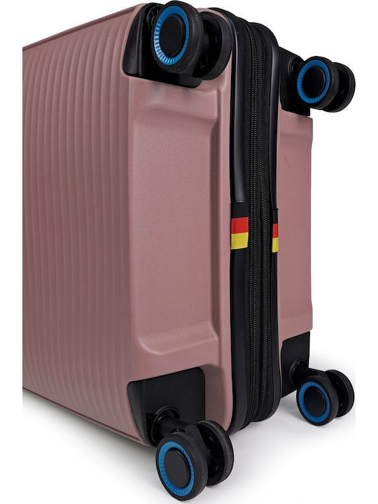 Bg Berlin Weekend Cabin Hard Suitcase Dark Pink with 4 Wheels Height 55cm