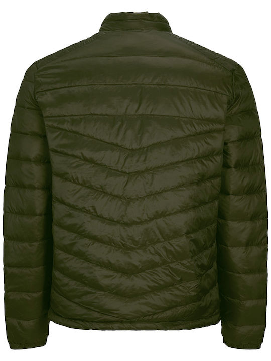 Jack & Jones Men's Winter Puffer Jacket Rosin