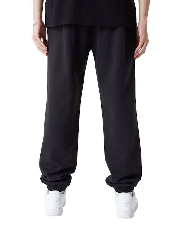 New Era Men's Sweatpants with Rubber Black