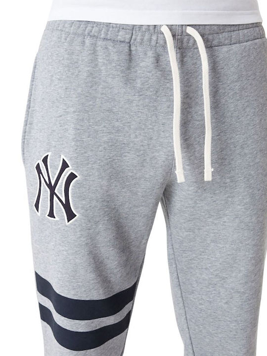 New York Yankees Παντελόνι Φόρμας με Λάστιχο Γκρι