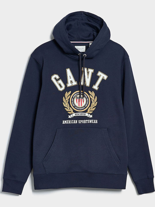 Sweatshirt with Hood Black
