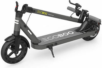 Egoboo Go 85 S Ηλεκτρικό Πατίνι με 25km/h Max Ταχύτητα και 25km Αυτονομία σε Γκρι Χρώμα