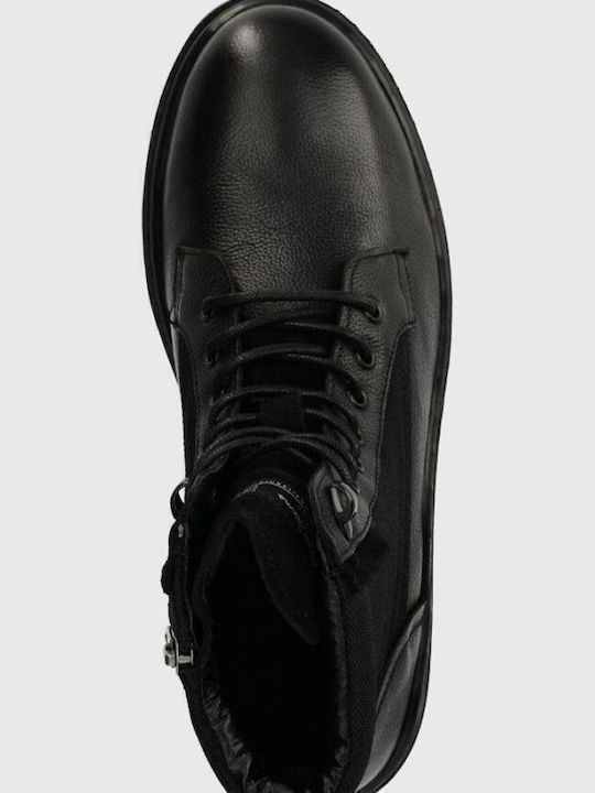 Piele Negru Bocanci