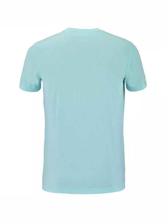 Babolat Men's Short Sleeve T-shirt Light Blue