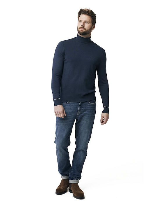 Long Sleeve Sweater Navy Blue