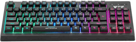 Marvo K607 Gaming Πληκτρολόγιο Tenkeyless με RGB φωτισμό (Αγγλικό US)