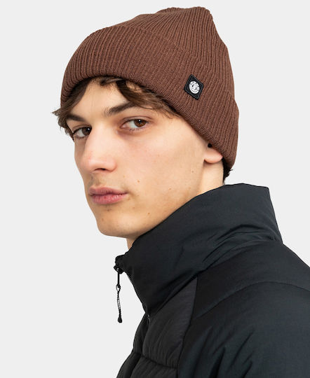 FLOW Beanie Unisex Beanie Gestrickt in Braun Farbe