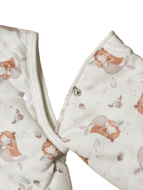 Tender Winter Sleeping Bag with Feet Classic 2.5 Tog Ecru with Detachable Sleeves