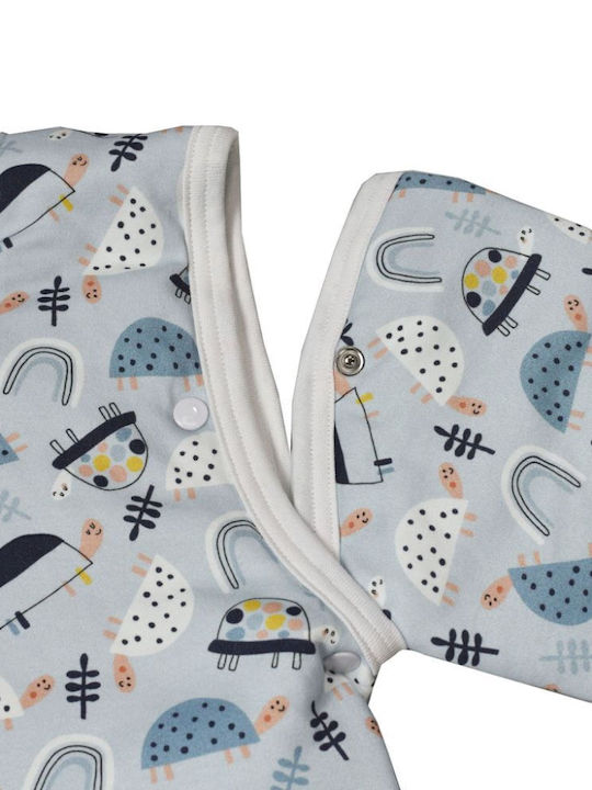 Tender Winter Sleeping Bag with Feet Classic 2.5 Tog Light Blue with Detachable Sleeves