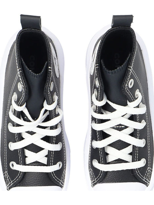 CHUCK TAYLOR ALL STAR Παιδικά Sneakers High Μαύρα